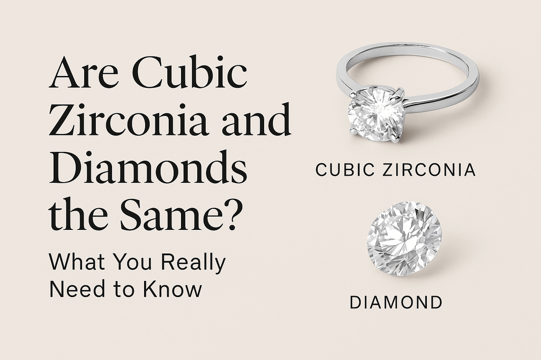 Are Cubic Zirconia and Diamonds the Same? What You Really Need to Know - Bright Stone Jewelers