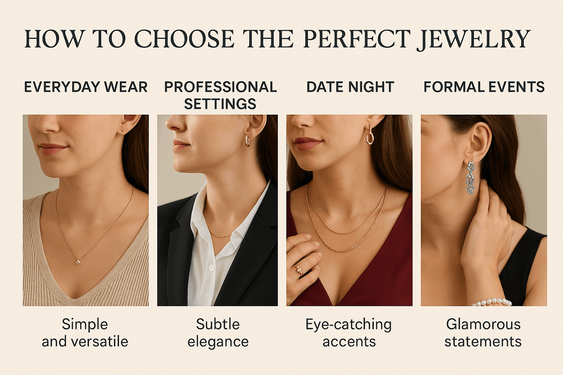 How to Choose the Perfect Jewelry for Any Occasion - Bright Stone Jewelers
